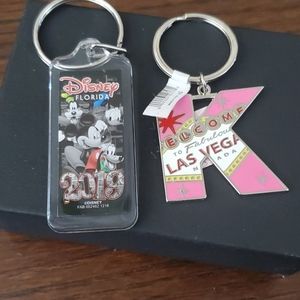 SET OF 2 KEYCHAINS